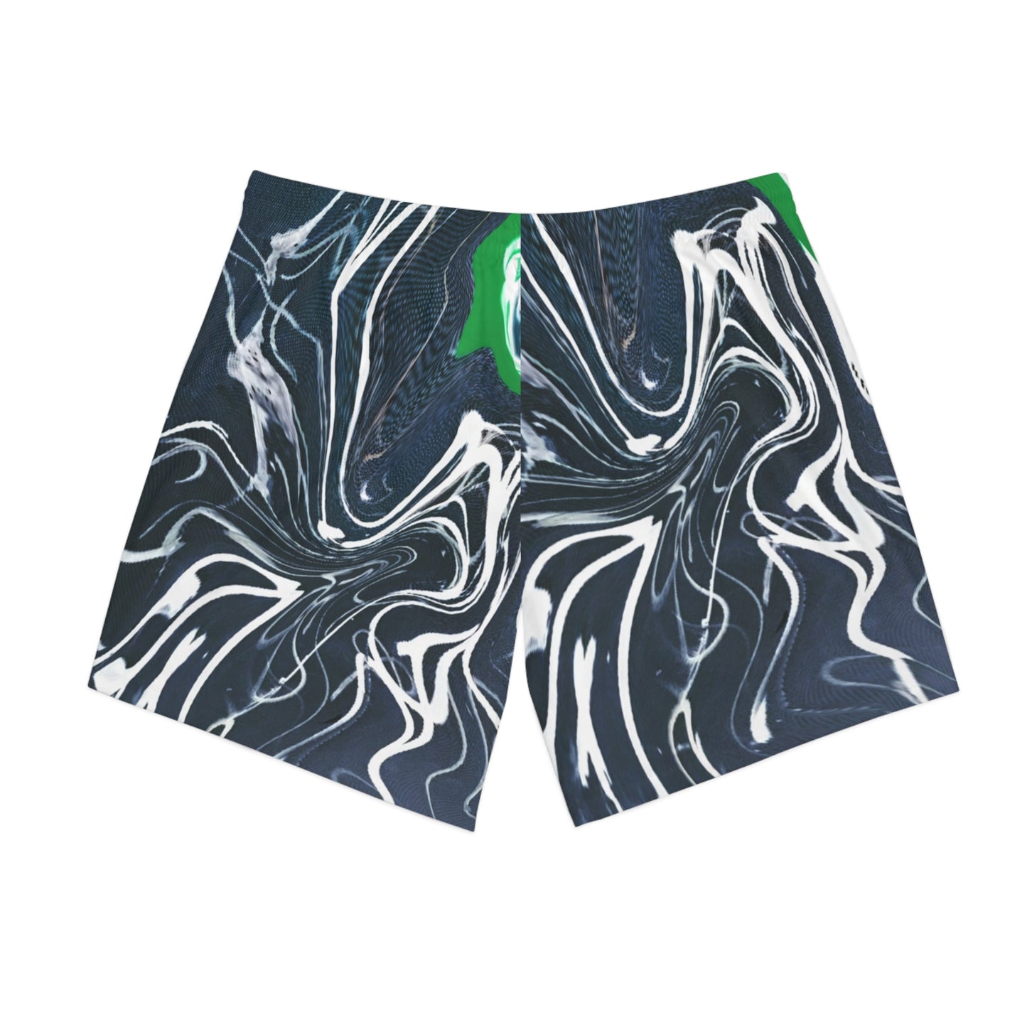 Men's Artistic Swim Shorts, Relaxed Fit Beachwear, Casual Summer Wear, Perfect for Vacations, Unisex Pool Shorts, Ocean Vibes